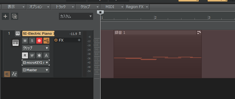 録音停止