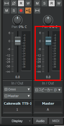 マスターボリューム