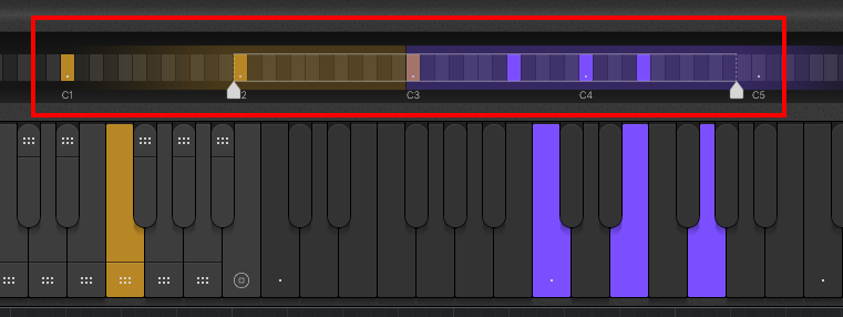 ボイシング音域変更