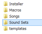 Sound Sets
