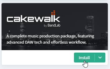 cakewalk by bandlab installation instructions